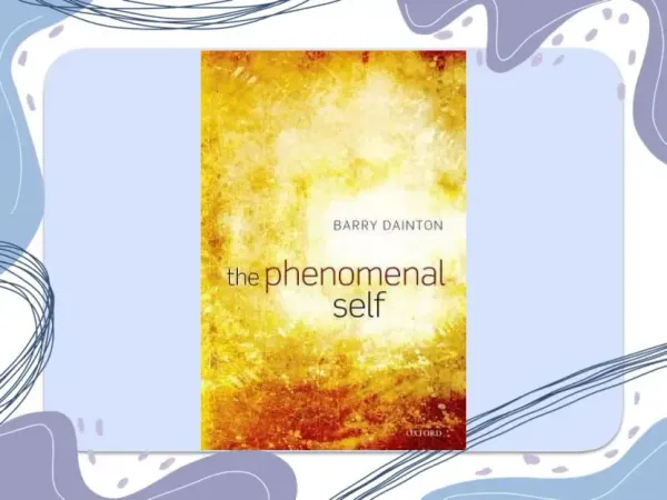 The Phenomenal Self